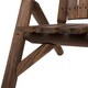 image 9 of Outsunny Wood Patio Chair Bench 2 Seats with Centre Coffee Table, Garden Bench for Lounging and Relaxing Outdoors, Carbonized