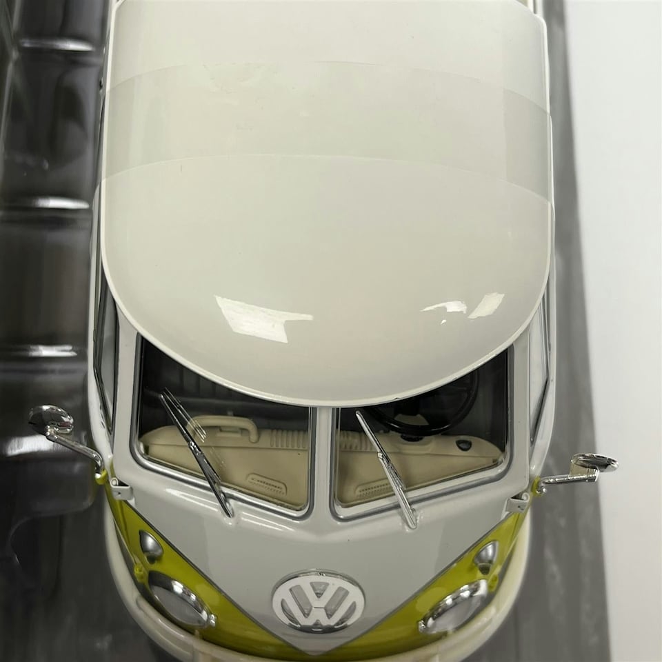 image 1 of Volkswagen T1 Pick Up 1950 Yellow & White 1:18 Scale Solido 1806706