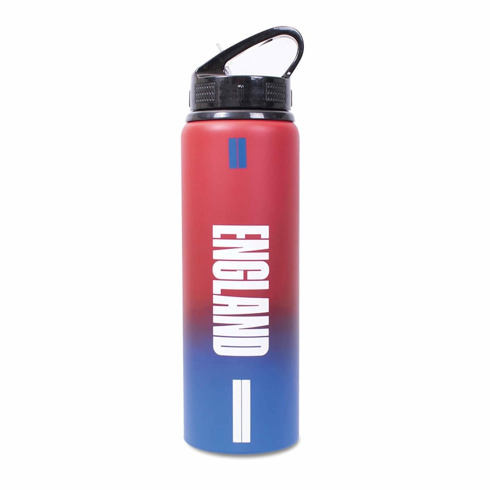 image 1 of England Aluminium Fade Water Bottle, Water Bottles, Sports, Gift