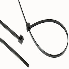 HELLERMANNTYTON - Nylon Reusable Cable Ties Black 4.6mm x 350mm 100 Pack