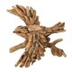 image 1 of Naturecraft Resin Driftwood Collection Bird In Flight Wall Art Brown