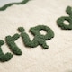 image 3 of Strip Off Slogan Scalloped Bath Mat