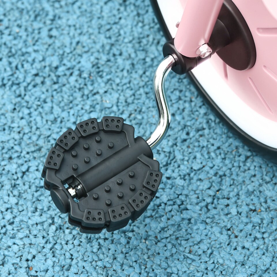 image 1 of AIYAPLAY Baby Trike, Toddler Tricycle with Adjustable Seat, Basket, Bell, Kids Tricycle for 2-5 Years Old, Pink