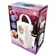 image 2 of Lexibook BTP180Z iParty Bluetooth Speakers with Mic & Lights Effects - White