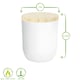 image 3 of Nicola Spring White Soy Wax Scented Candle - 130g - Coconut & Lime