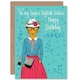 image 1 of Fashion Leopard To My Stylish Sister Birthday Greeting Card