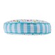 image 2 of Homescapes Multi Stars & Blue Stripes Round Floor Cushion Multi