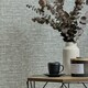 image 1 of Loom Luxe Wallpaper in Soft Blue and Grey Multi