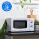 image 3 of Russell Hobbs Manual Microwave 700W 20 Litre with Defrost Setting Silver AMM2001S-M