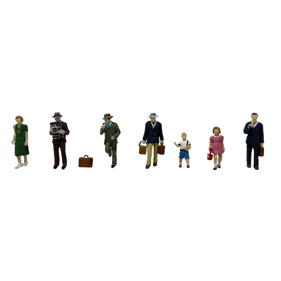 Bachmann Post War People (7) Figure Set