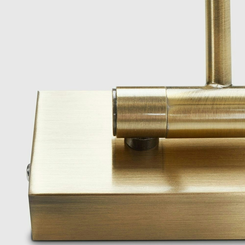 image 1 of ValueLights Modern Adjustable Antique Brass Picture Wall Light Gold