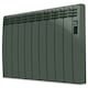 image 1 of 835mm (W) x 585mm (H) - Dark Grey Wi-Fi Electric Oil Filled Radiator (Barcelona) - 990 Watts - Depth 97mm - Heats Up To 9m²