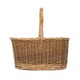 image 2 of Small Childs Country Oval Wicker Shopping Basket Brown | Brown | One Size