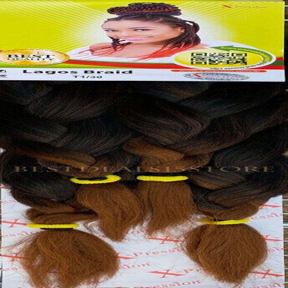 image 1 of X Pression  Syn Lagos Braid Multi | 1B | One Size