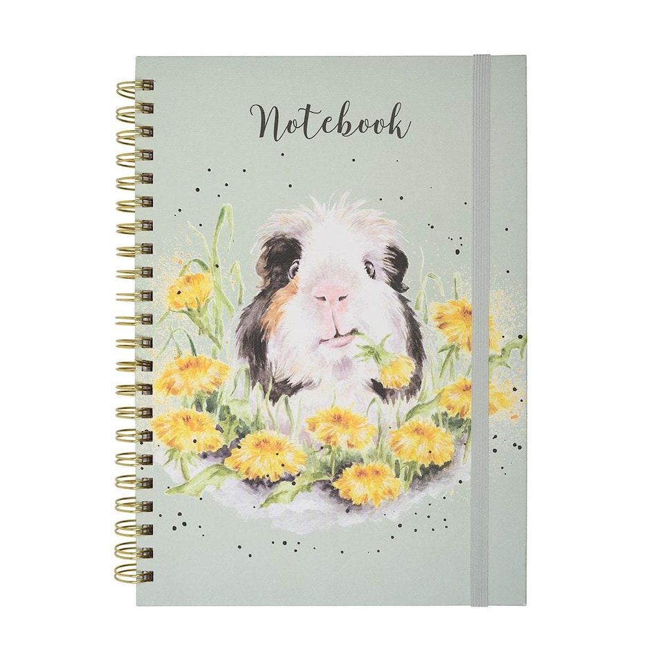 image 1 of Wrendale Designs Dandy Day Guinea Pig A4 Notebook