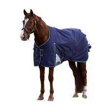 Weatherbeeta Comfitec Plus Dynamic Standard-Neck 100g Horse Turnout Rug | Blue | Navy/Forest Green | 7Ft | 1