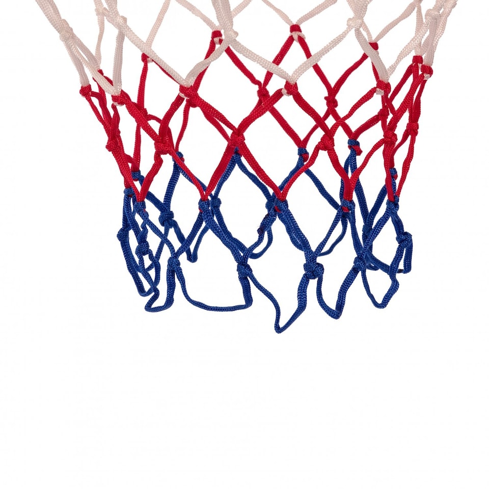 image 1 of Heavy Duty Wall Mounted Full Size Red Basketball Hoop Rim and Net
