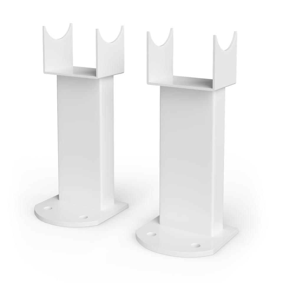 image 1 of Typhoon Horizontal Electric Bathroom Radiator Single Panel Thermostatic WIFI w/ Feet - White (H) 600mm x (W) 544mm - 300W