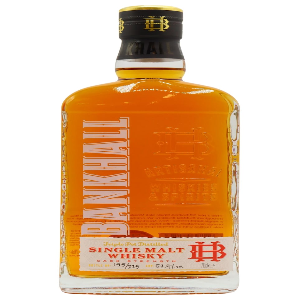 Bankhall - Single Barrel Cask Strength Single Malt 3 year old Whisky