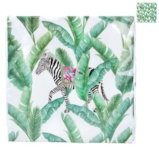 Gisela Graham Jungle Zebra Paper Napkins