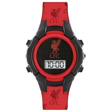 Liverpool FC Childrens/Kids Digital Watch - Red/Black - One Size
