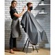 image 3 of Premier Waterproof Salon Gown - Dark Grey - One Size