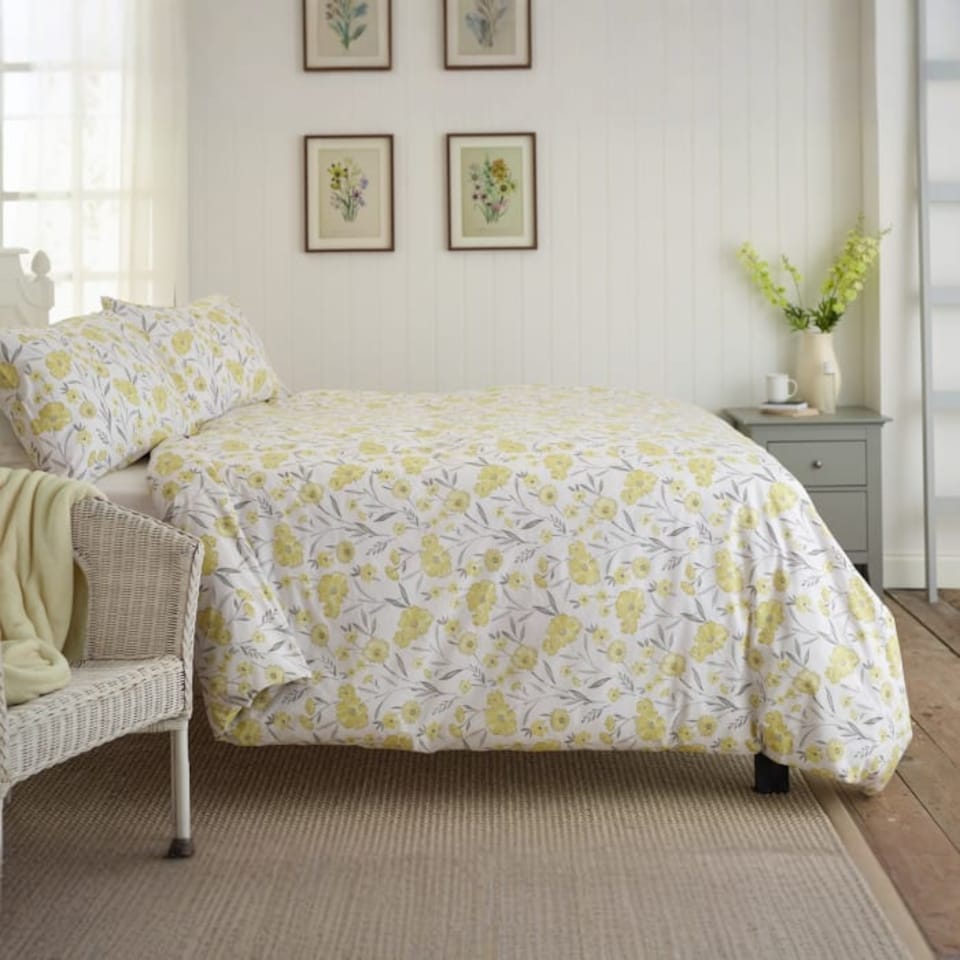 image 1 of Mellow Cotton Duvet Set with Printed Design