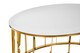 image 5 of Luxe Coffee Table With Gold Finish Frame, Stainless Steel Decorative For Livingroom, Durable Coffee Table | Gold