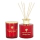 image 1 of Nicola Spring Scented Candle & Reed Diffuser Set - 130g - Wild Fig & Cassis | Red