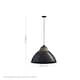 image 2 of Interiors by Premier Large White Bell Shaped Pendant Light