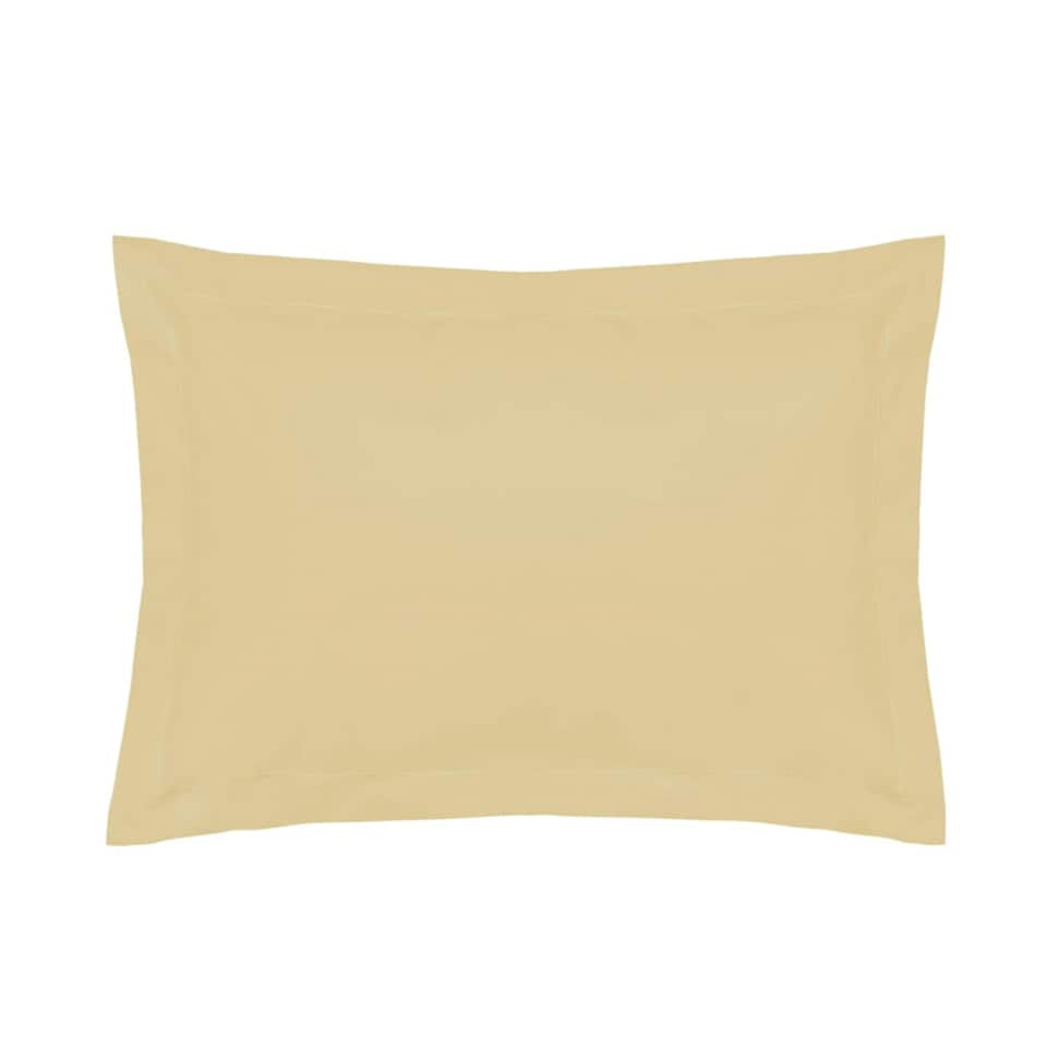 Belledorm 200 Thread Count Egyptian Cotton Housewife Pillowcases (Pair) - Papyrus - One Size