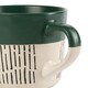 image 4 of Nicola Spring Ceramic Dipped Dash Coffee Mugs - 475ml - Sage - Pack of 6 | Green | Sage