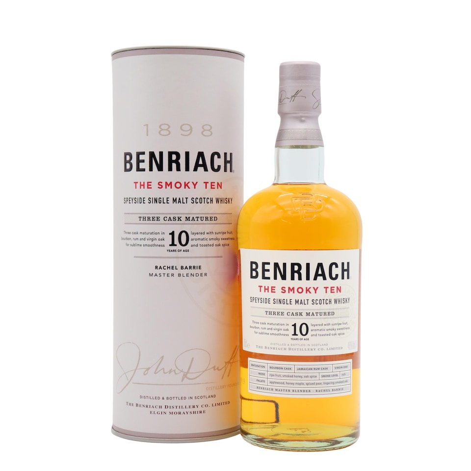 Benriach The Smoky Ten Speyside Single Malt Scotch 10 year old Whisky