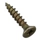 image 4 of 3mm x 16mm Countersunk Wood Chipboard Screw Fasteners PZ1 Drive 120pc