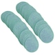 image 1 of 75mm Ceramic Abrasive Sanding Polishing Discs Hook And Loop 180 grit 200pc