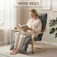 image 4 of HOMCOM Accent Chair, Leisure Lounge Chair Armchair with Footrest