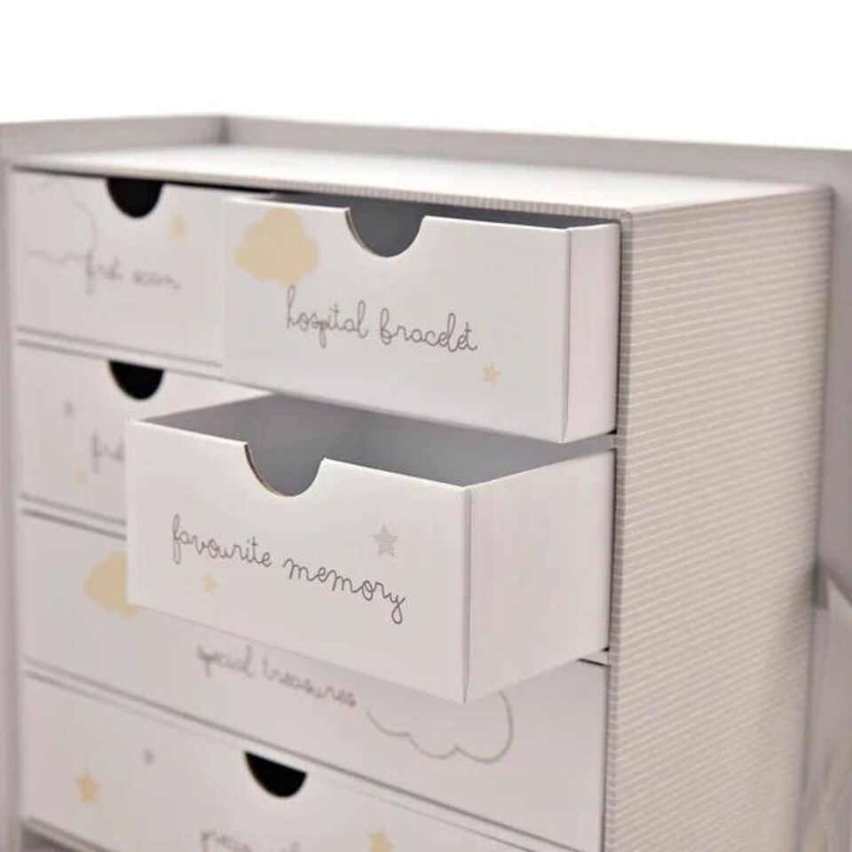 image 1 of Magical Beginnings Bambi Keepsake Box - First Mothers Day White