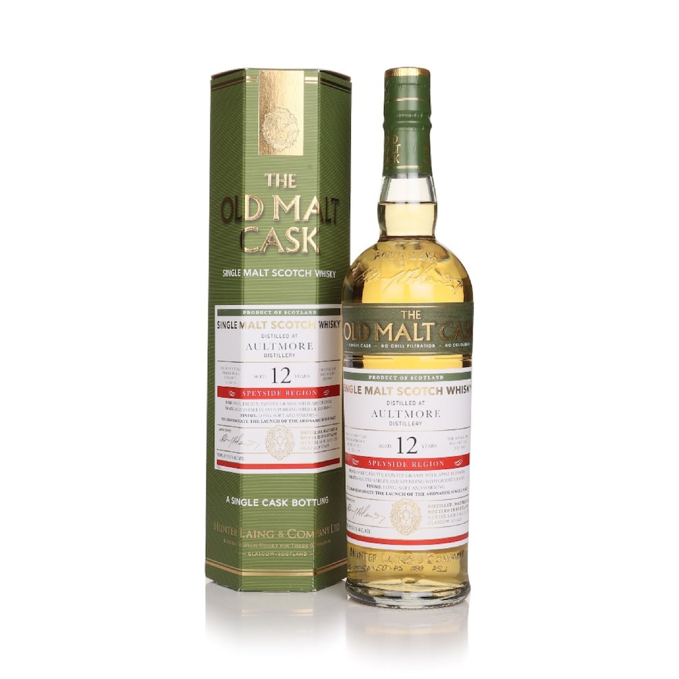 image 1 of Aultmore 12 Year Old 2010 cask 21159 - Old Malt Cask Hunter Laing