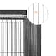 image 5 of Yaheetech 136 cm Tall Mobile Large Parrot Cage w/ Stand Black