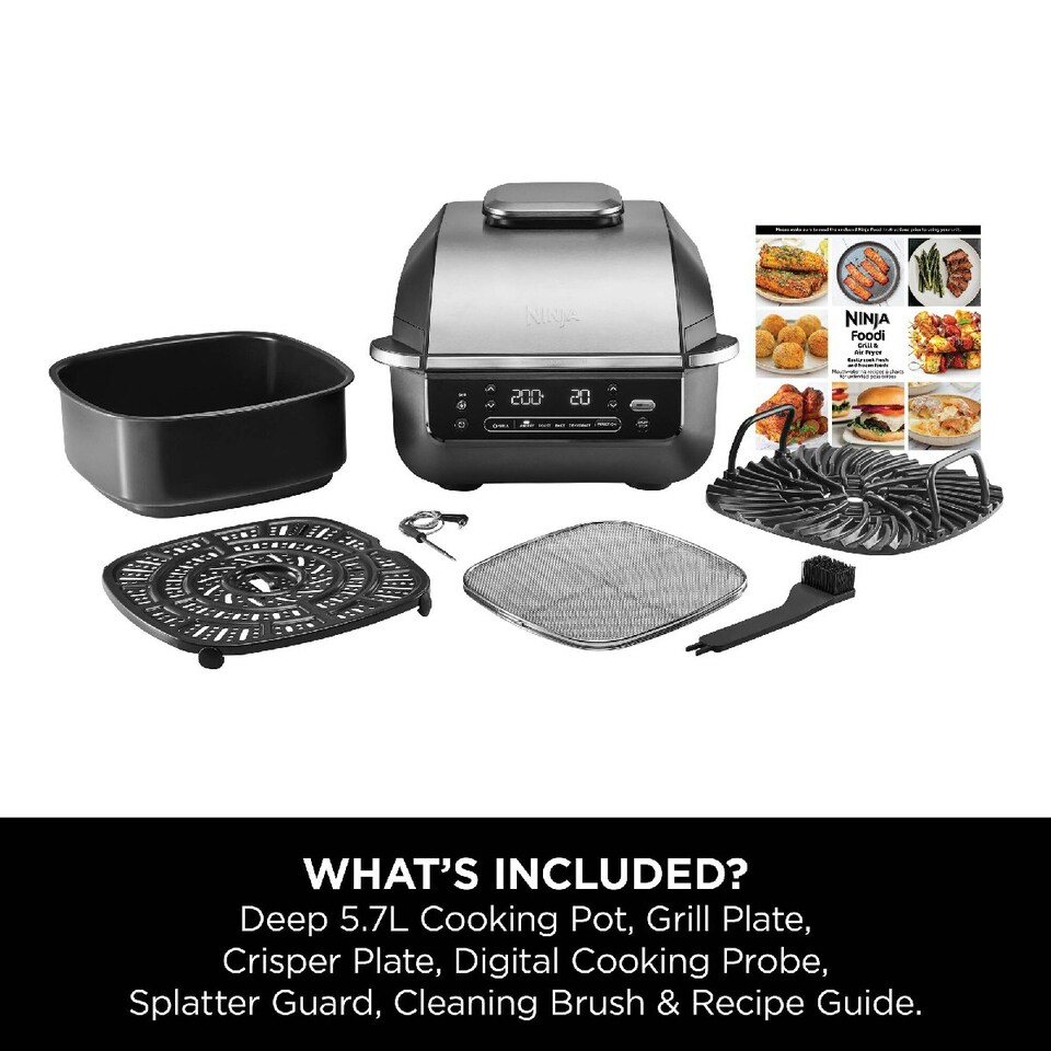 image 1 of Ninja 5 in 1 Grill & Air Fryer EG351UK