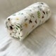 image 3 of The Gilded Bird Wild Bee Bamboo Baby Blanket