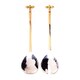 image 1 of The Just Slate Company Bee Salad Server Set