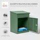 image 5 of SMART PARCEL BOX® Medium Front Access Green