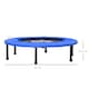 image 7 of HOMCOM 91cm Fitness Trampoline Exercise, Max Load 100 KG, Blue Black