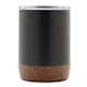 image 1 of XD Collection Cork Recycled Stainless Steel Vacuum Insulated Mug - Black - One Size | Black | 1