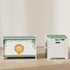 image 7 of AIYAPLAY Toy Box with Lid, Safety Hinges for Kids, Nursery, Bedroom Green | White | 60L x 37W x 39Hcm