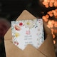 image 3 of Greeting Card Happy Flowers 40 Year Old Wild Crazy Until 9PM Birthday