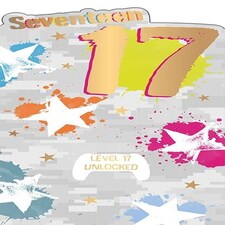 Words 'n' Wishes Traditional Age 17 Birthday Card for a Boy, Boys Birthday Card 17th Birthday, Multi-Coloured
