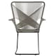 image 4 of Interiors by Premier Rattan Effect Chair, Easy to Clean Outdoor Chair, Arm & Backrest Rattan Armchair, Eco-friendly Rattan Chair