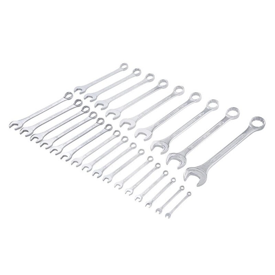 Bluespot Tools Combination Spanner Set, Metric - Multi Colour - Set of 25 6-32mm